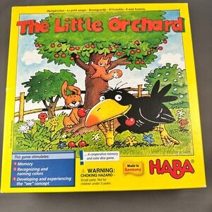 HABA The Little Orchard Cooperative Memory Board Game Kids Complete READ